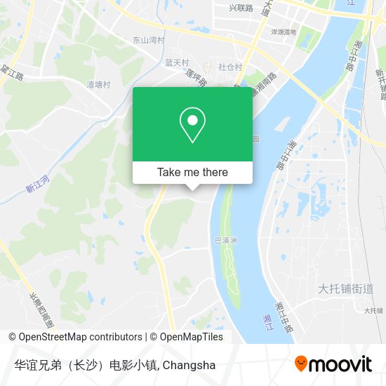华谊兄弟（长沙）电影小镇 map