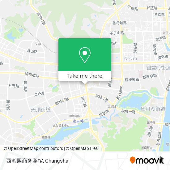 西湘园商务宾馆 map