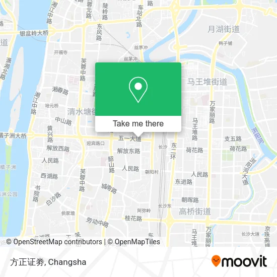 方正证劵 map