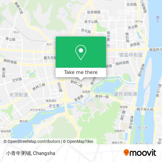 小青年粥铺 map