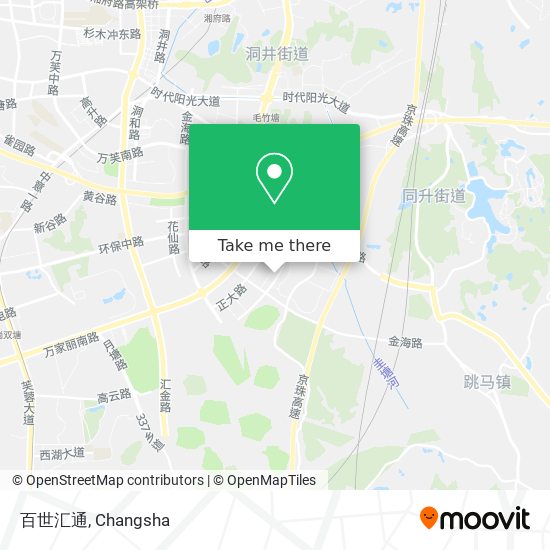百世汇通 map