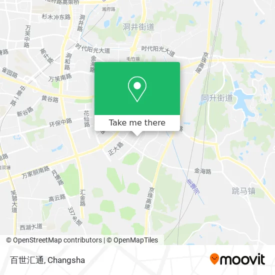 百世汇通 map