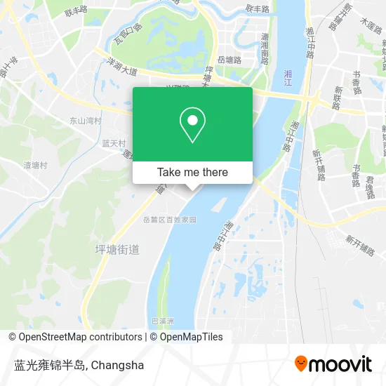 蓝光雍锦半岛 map