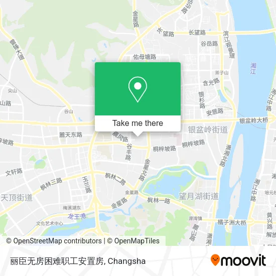 丽臣无房困难职工安置房 map