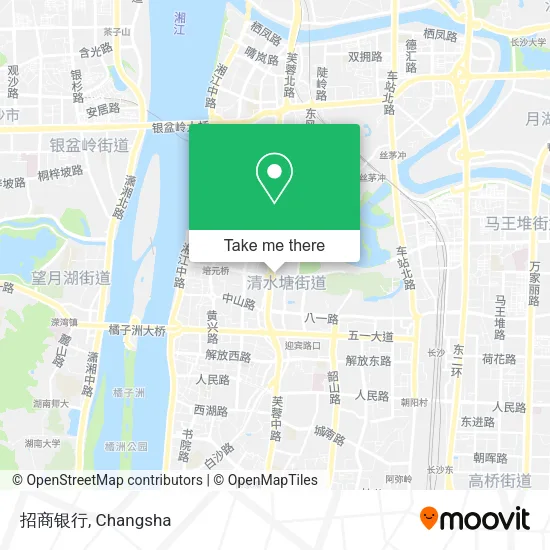 招商银行 map
