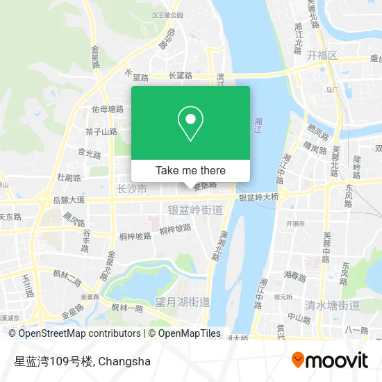 星蓝湾109号楼 map