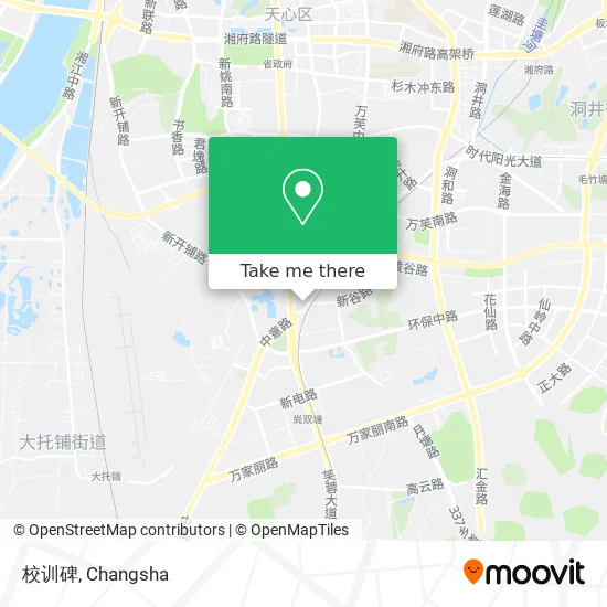 校训碑 map