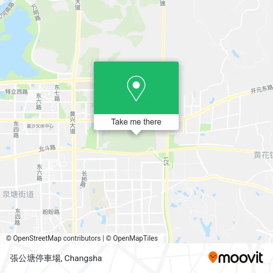 張公塘停車場 map
