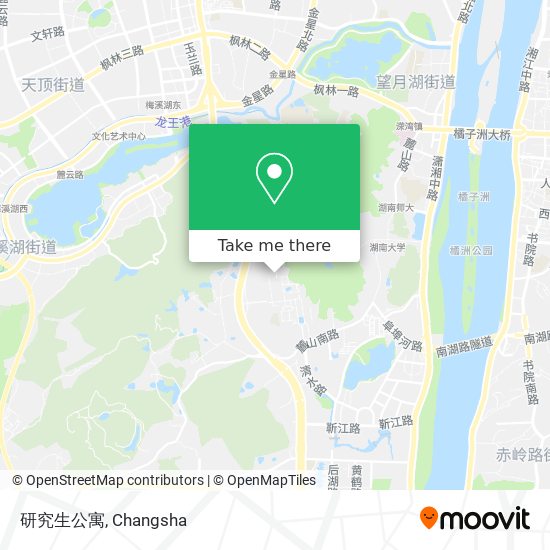 研究生公寓 map