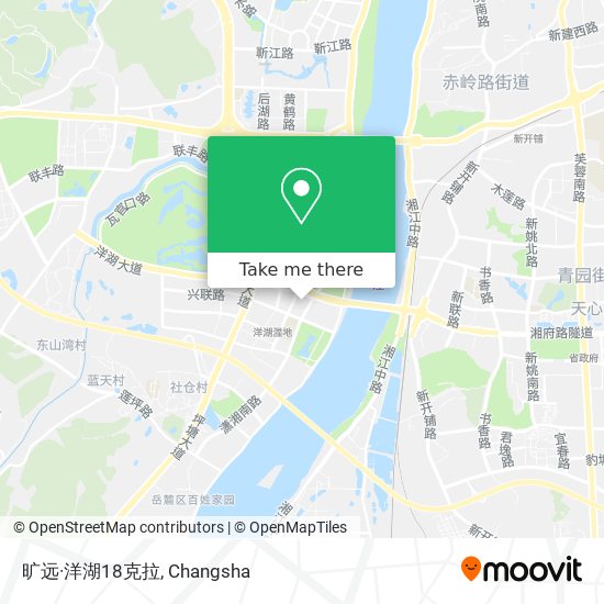 旷远·洋湖18克拉 map