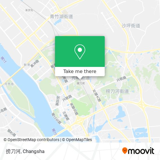捞刀河 map