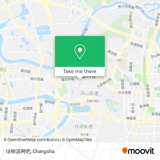 绿柳源网吧 map