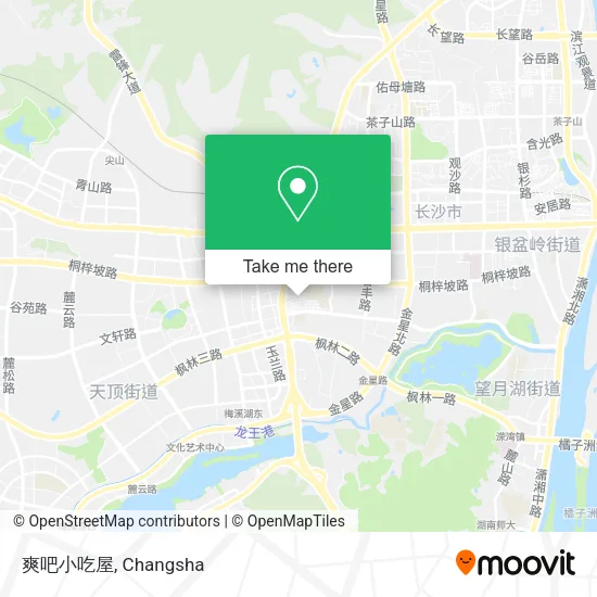 爽吧小吃屋 map