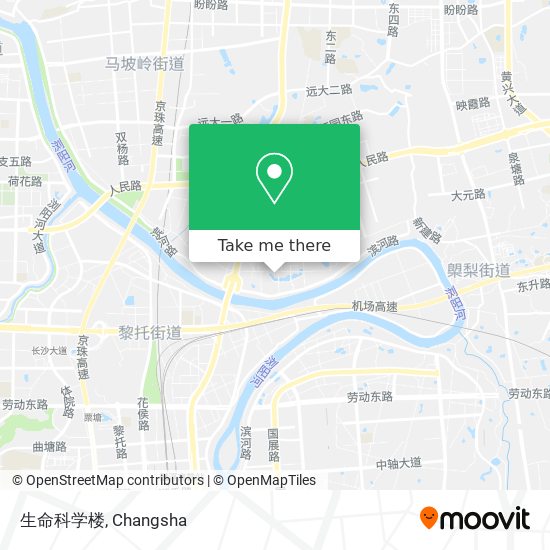 生命科学楼 map