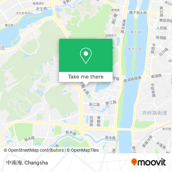 中南海 map