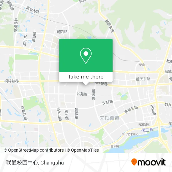 联通校园中心 map