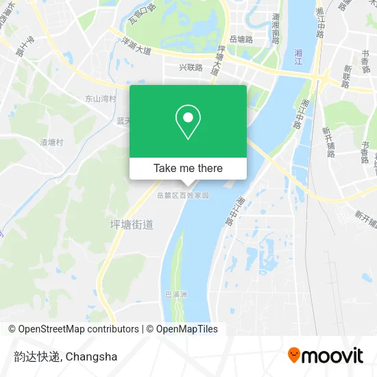 韵达快递 map