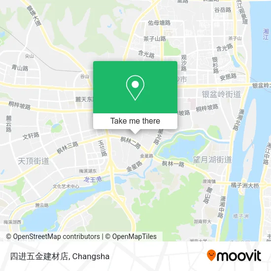 四进五金建材店 map
