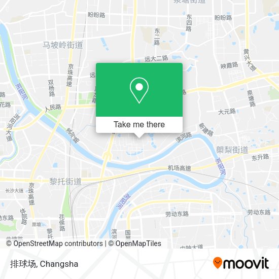 排球场 map