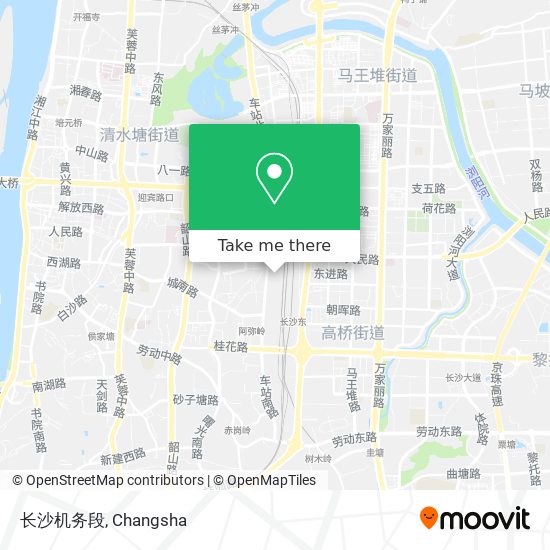 长沙机务段 map