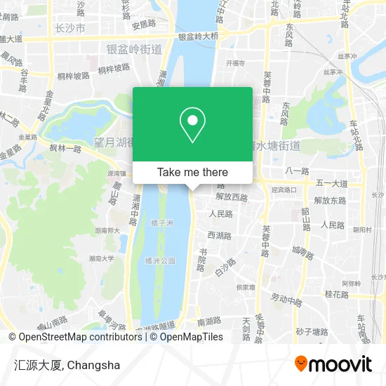 汇源大厦 map