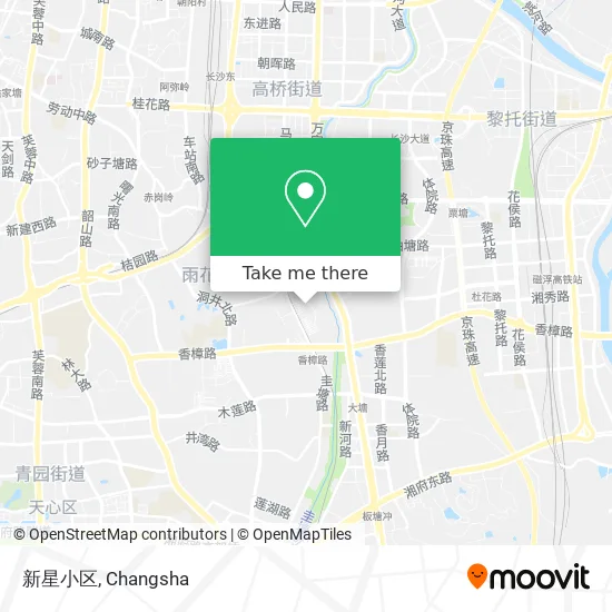 新星小区 map