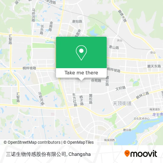 三诺生物传感股份有限公司 map