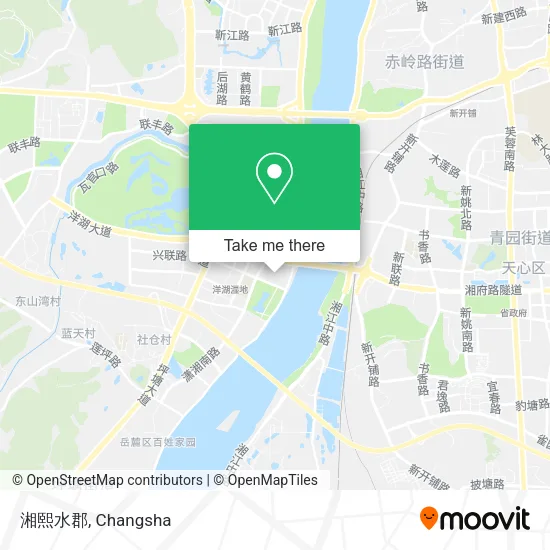 湘熙水郡 map
