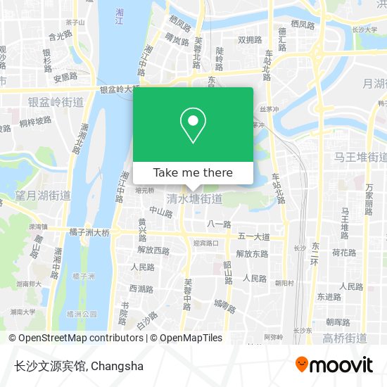 长沙文源宾馆 map