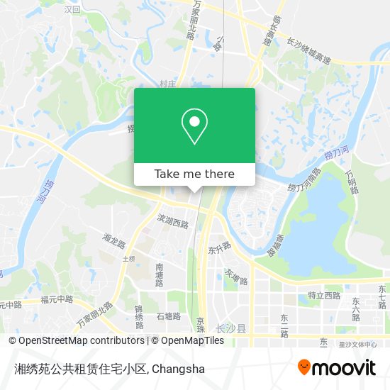 湘绣苑公共租赁住宅小区 map