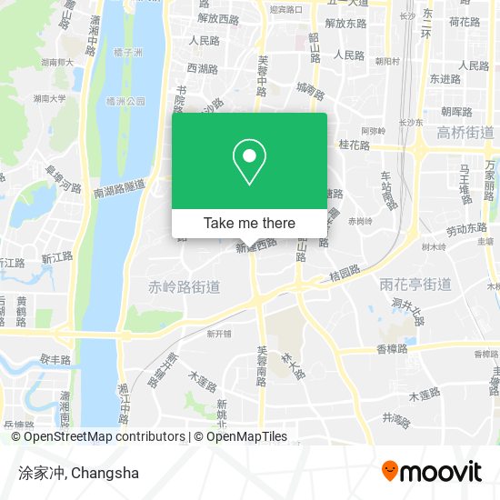 涂家冲 map