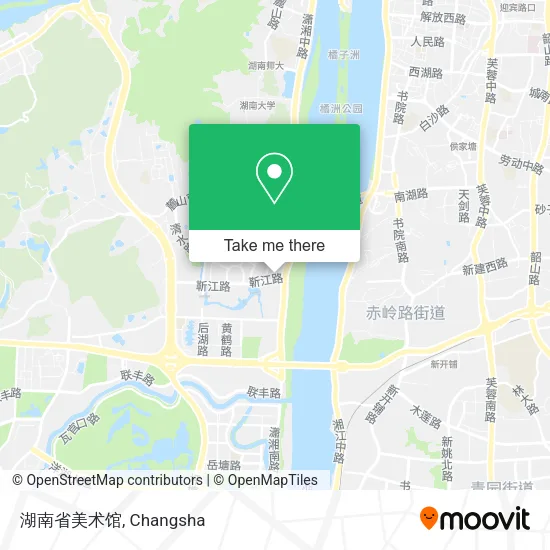 湖南省美术馆 map