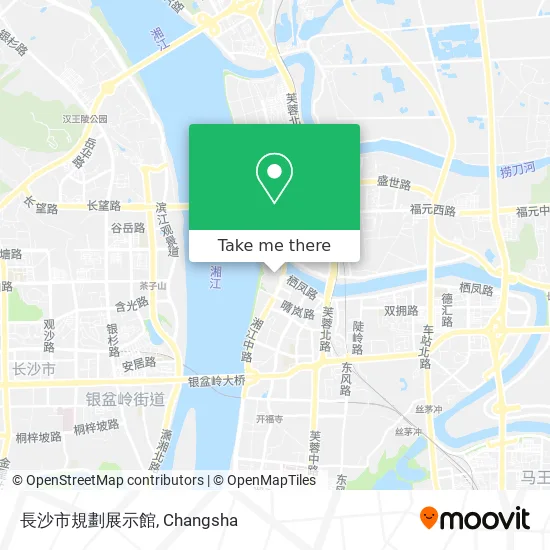 長沙市規劃展示館 map
