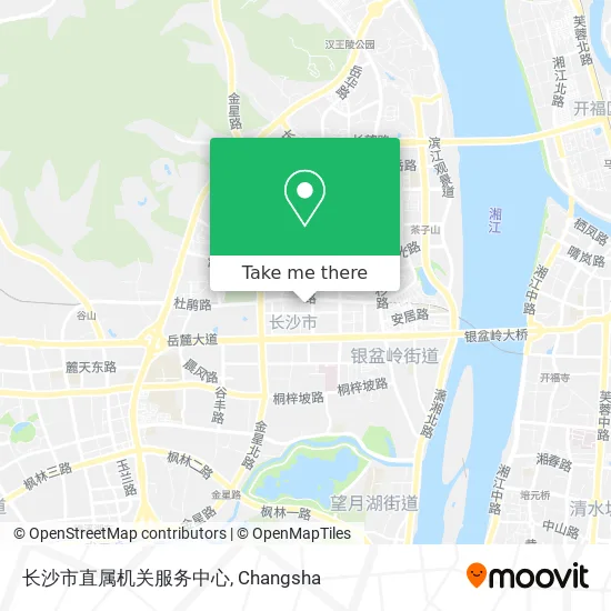 长沙市直属机关服务中心 map