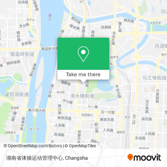 湖南省体操运动管理中心 map