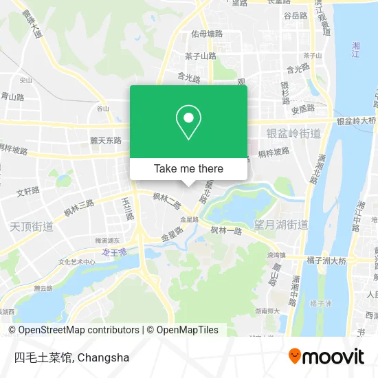 四毛土菜馆 map
