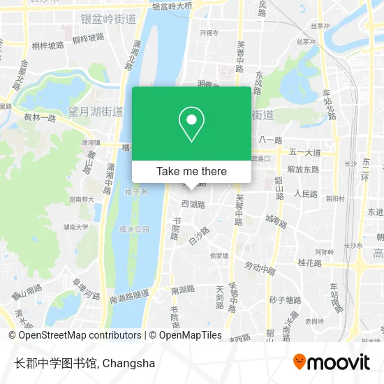 长郡中学图书馆 map