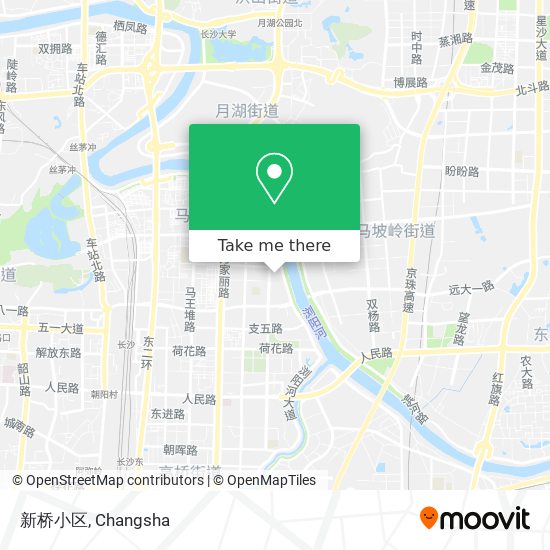 新桥小区 map