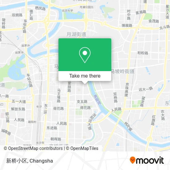 新桥小区 map