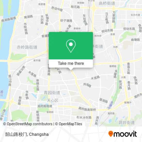 韶山路校门 map