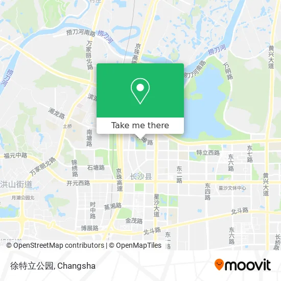 徐特立公园 map