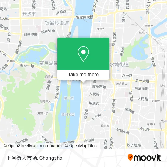 下河街大市场 map