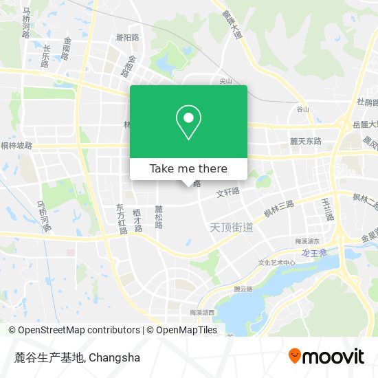 麓谷生产基地 map