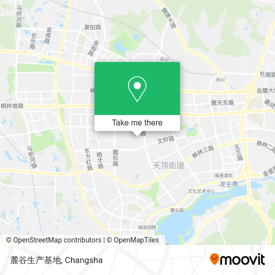 麓谷生产基地 map