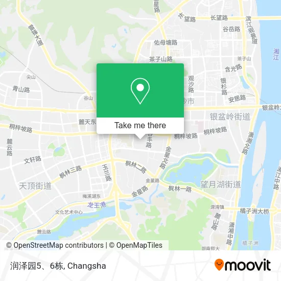 润泽园5、6栋 map