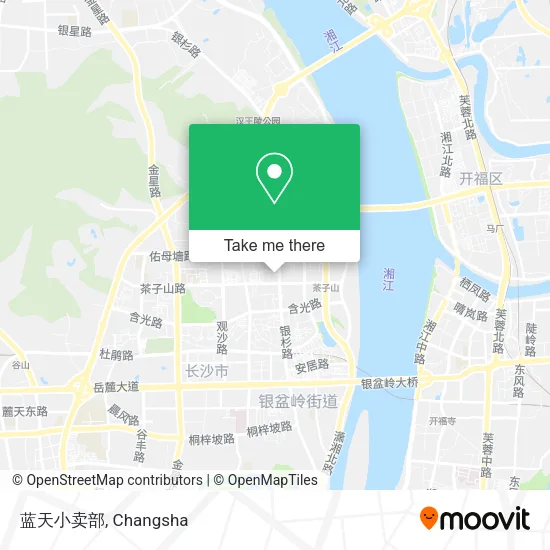 蓝天小卖部 map
