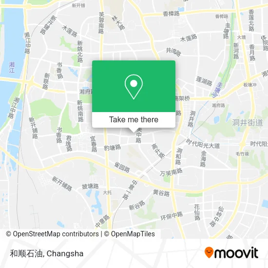 和顺石油 map