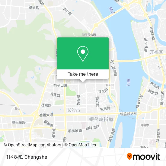1区8栋 map