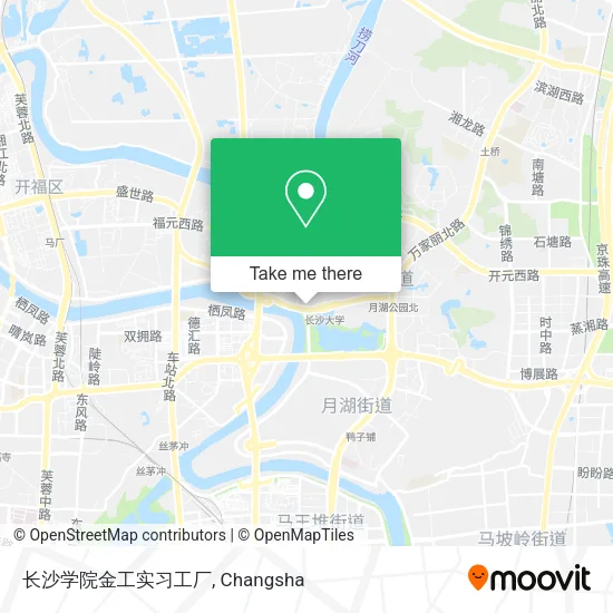 长沙学院金工实习工厂 map