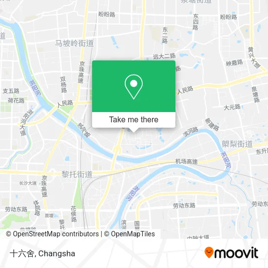 十六舍 map